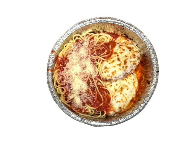 Baked Chicken Parmesan.