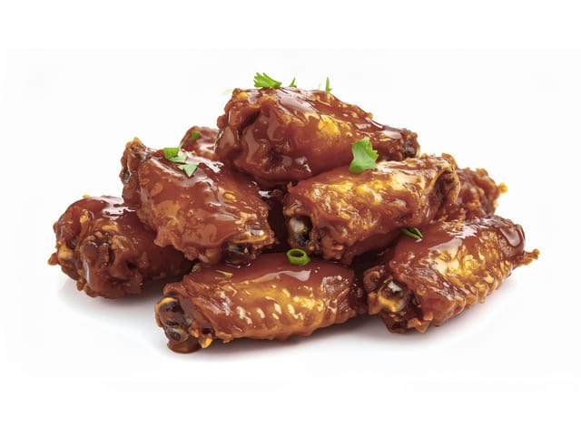 Wings (50pc) w/ fries.